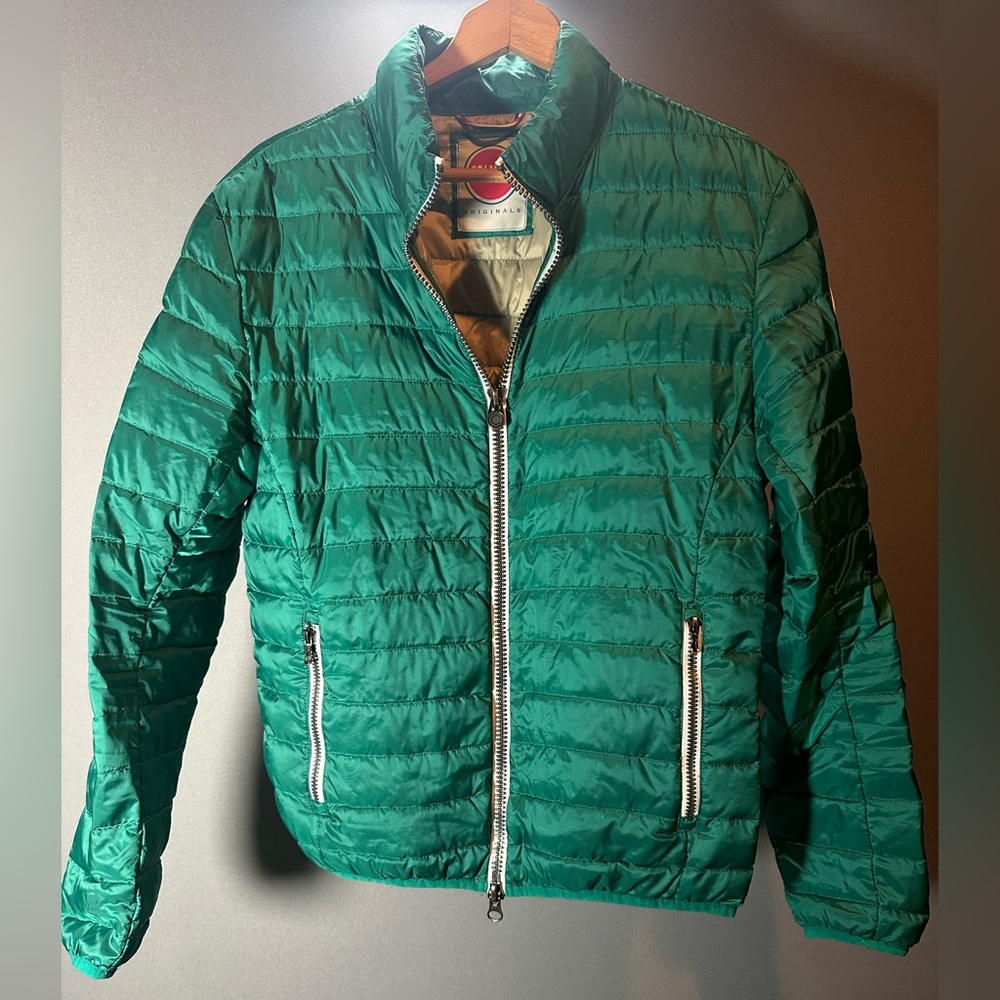 Green Quilted Jacket
